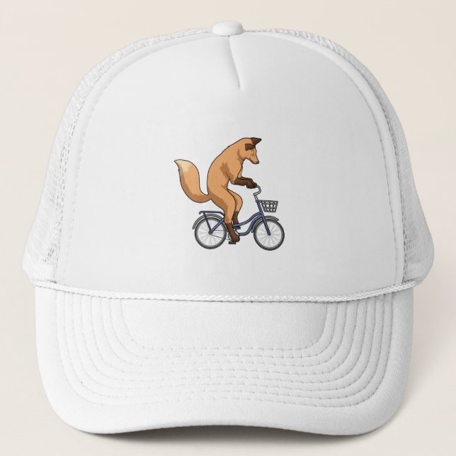 Gorra De Camionero Fox con bicicleta (Anverso)