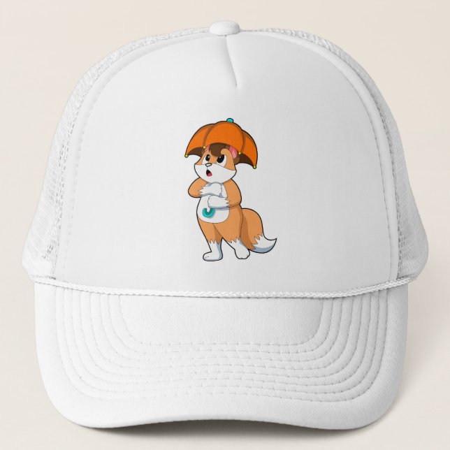 Gorra De Camionero Fox con paraguas (Anverso)