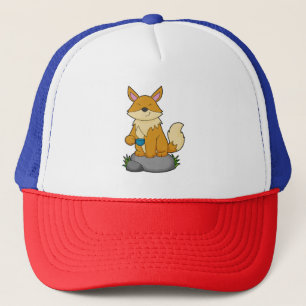 Gorra De Camionero Fox con taza de café