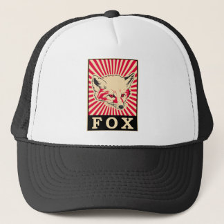 Gorra De Camionero Fox del arte pop
