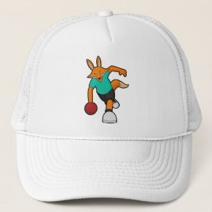 Gorra De Camionero Fox en el Bowling con bolas