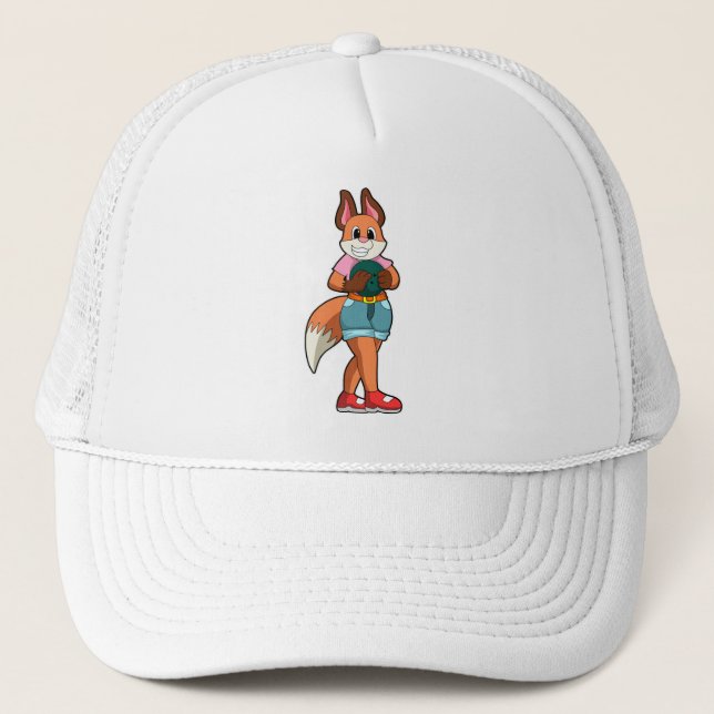 Gorra De Camionero Fox en el Bowling con bolas (Anverso)