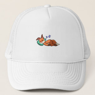Gorra De Camionero Fox en el sueño con la almohada