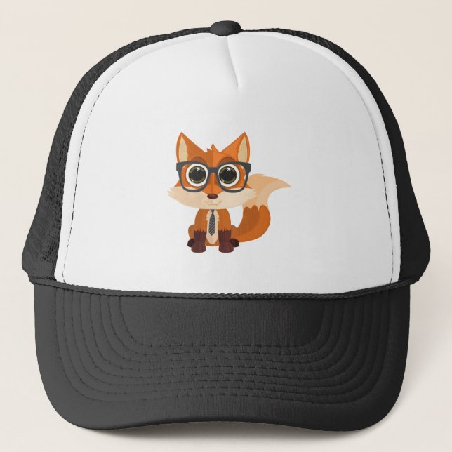 Gorra De Camionero Fox Nerd (Anverso)