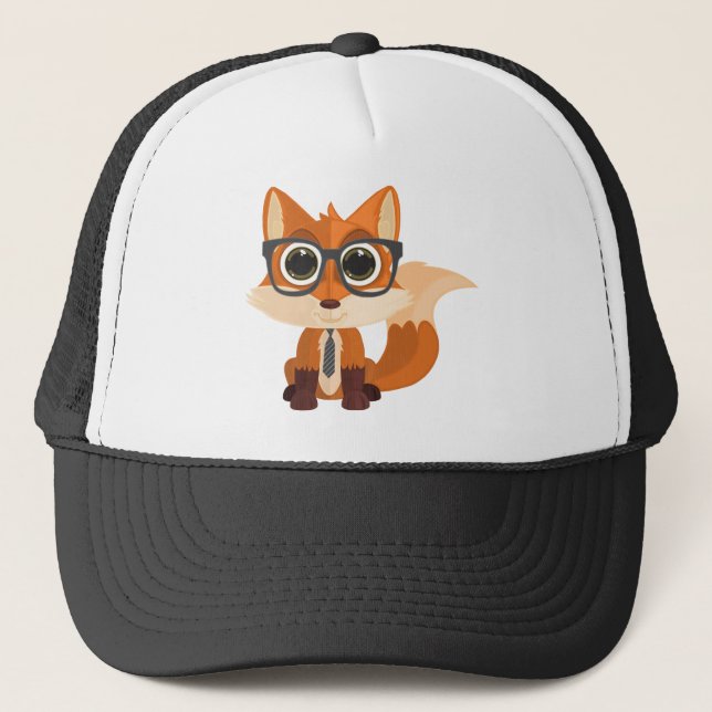 Gorra De Camionero Fox Nerd (Anverso)