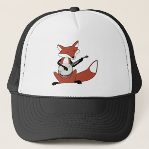 Gorra De Camionero Fox que toca el banjo