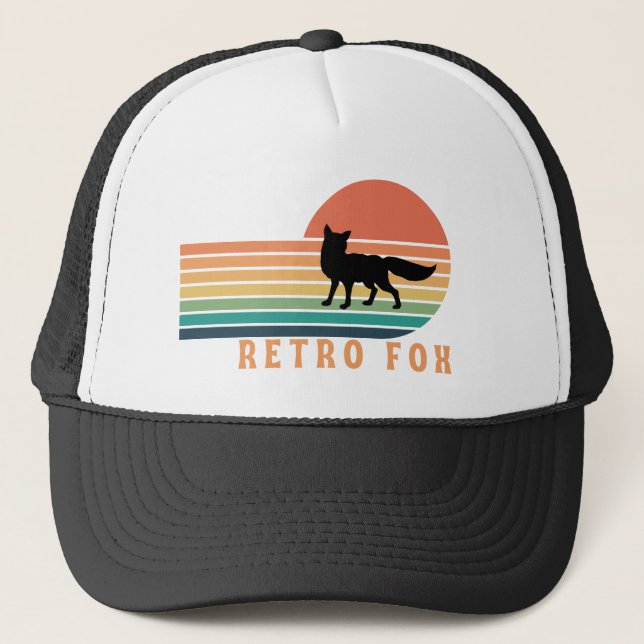 Gorra De Camionero Fox retro (Anverso)