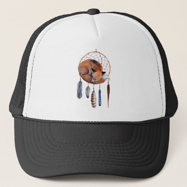 Gorra De Camionero Fox roja durmiendo en Dreamcatcher (Anverso)