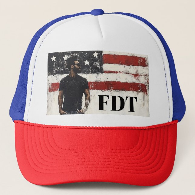 Gorra De Camionero Foxtrot Delta Tango Trucker Hat (Anverso)