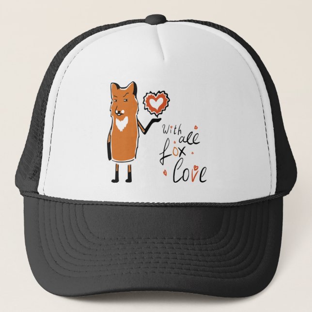 Gorra De Camionero Foxy Love (Anverso)