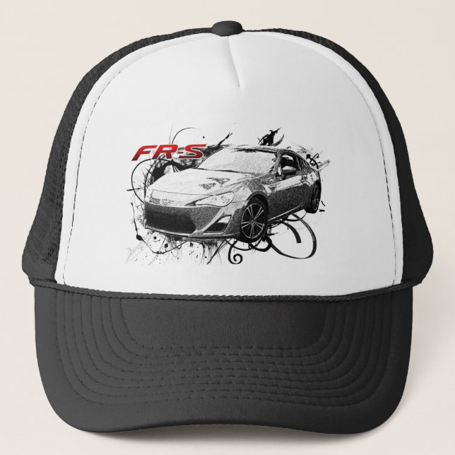 Gorra De Camionero FR-S en remolinos (Anverso)