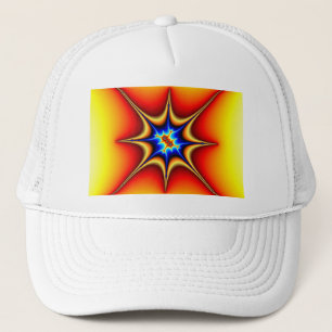 Gorra De Camionero Fractal Emblem - Arte fractal