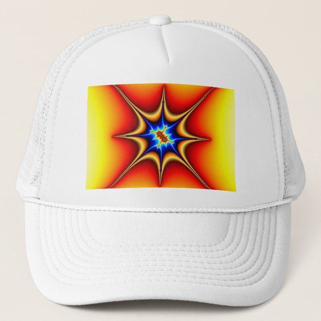 Gorra De Camionero Fractal Emblem - Arte fractal (Anverso)