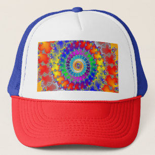 Gorra De Camionero Fractal psicodélico