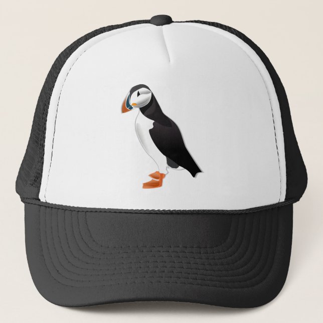 Gorra De Camionero Frailecillo atlántico (Anverso)