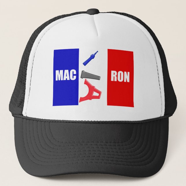 Gorra De Camionero France_Macron (Anverso)