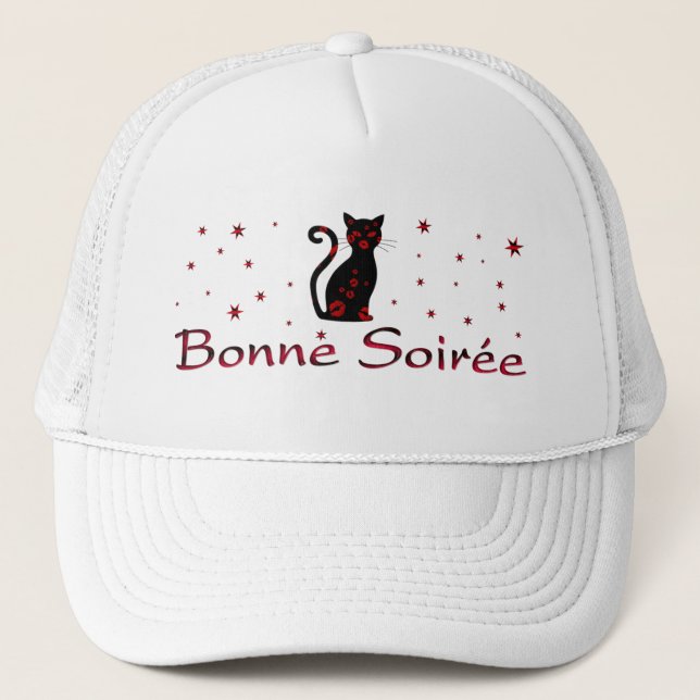 Gorra De Camionero Francés: Bonne Soiree (Anverso)