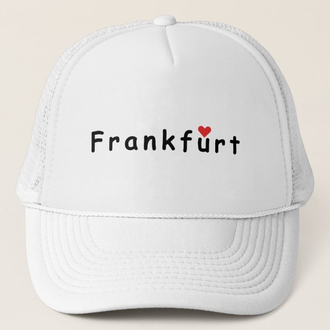 Gorra De Camionero Fráncfort Alemania (Anverso)