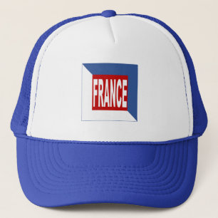 Gorra De Camionero FRANCIA azul/blanca/roja de la camionera de la gor