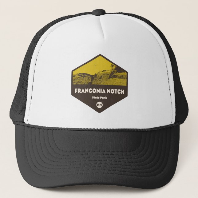Gorra De Camionero Franconia Notch State Park New Hampshire (Anverso)