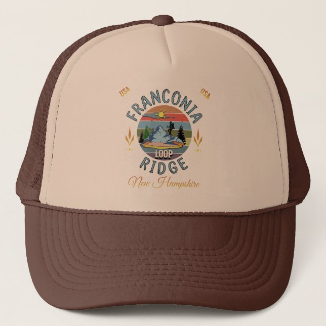 Gorra De Camionero Franconia Ridge Loop, New Hampshire (Anverso)