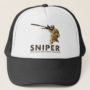 Gorra De Camionero Francotirador - alcance hacia fuera
