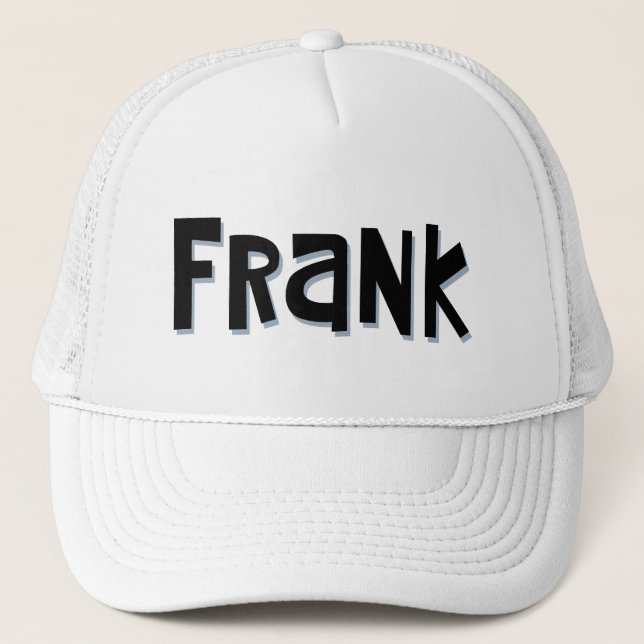 Gorra De Camionero FRANK Trucker Hat (Anverso)