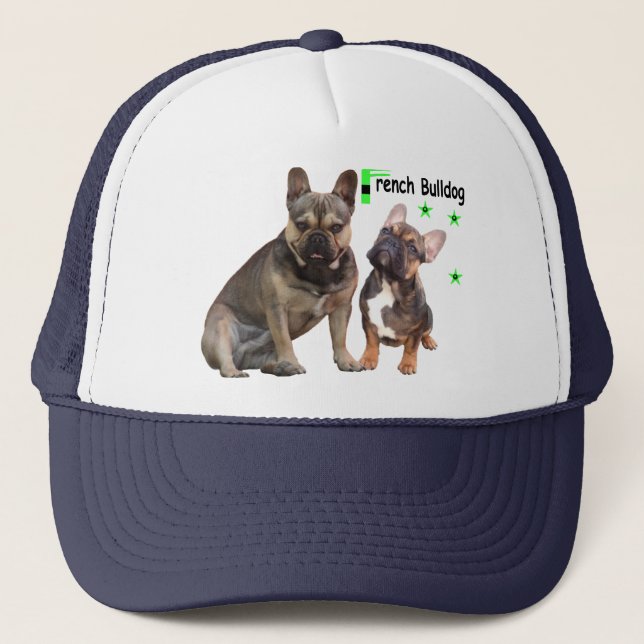 Gorra De Camionero Französische Bulldoggen (Anverso)