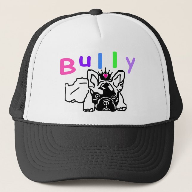 Gorra De Camionero Französische Bulldoggen cap (Anverso)