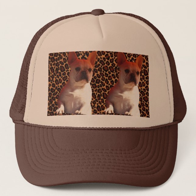 Gorra De Camionero Französische Bulldoggen Kappe (Anverso)