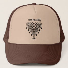 Gorra De Camionero Free Palestine 