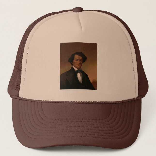 Gorra De Camionero Freemen Bailey Douglass, héroes negros de derechos (Anverso)