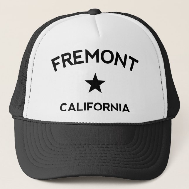 Gorra De Camionero Fremont California Trucker Cap (Anverso)