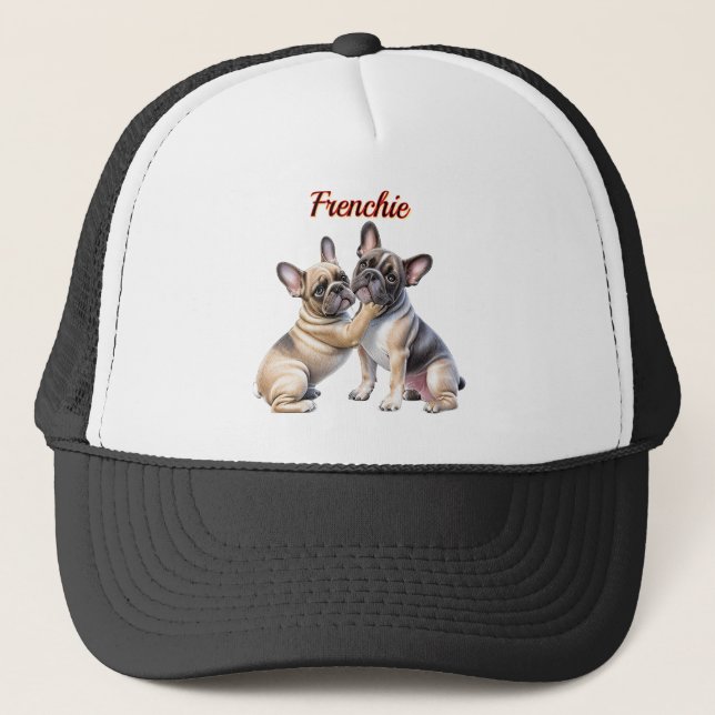 Gorra De Camionero French Bulldog Liebe französische Bulldogge  (Anverso)