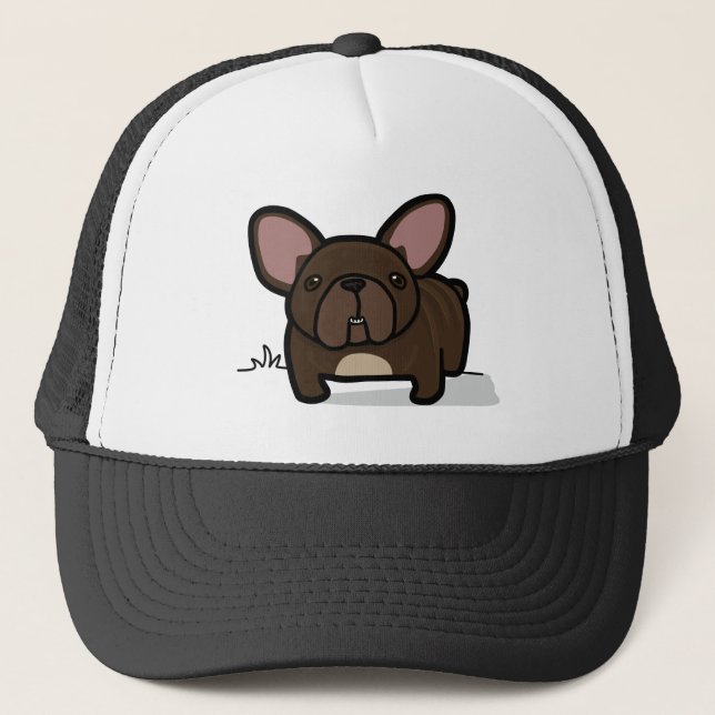 Gorra De Camionero Frenchie Brindle (Anverso)