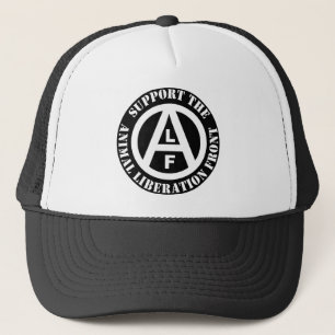 Gorra De Camionero Frente de liberación animal vegetariano de la