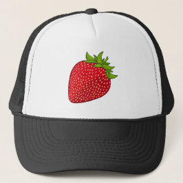 Gorra De Camionero Fresa