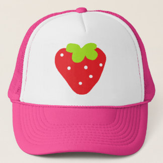 Gorra De Camionero Fresa grande