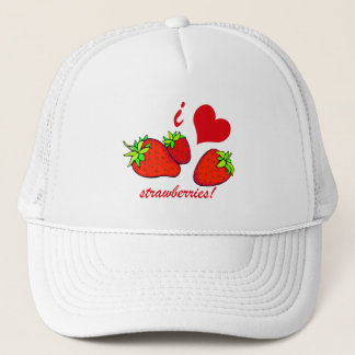 Gorra De Camionero Fresas del corazón I