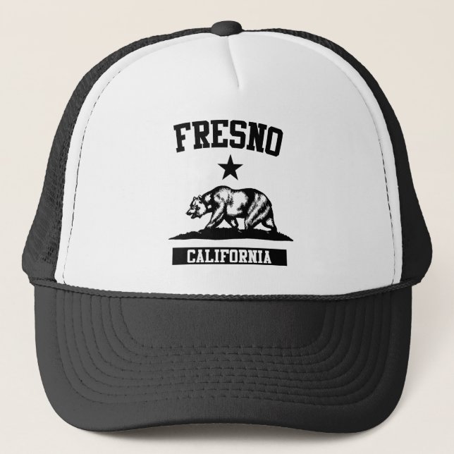Gorra De Camionero Fresno California (Anverso)