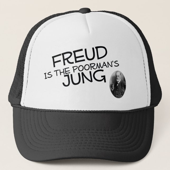 Gorra De Camionero Freud es el Jung del Poorman (Anverso)