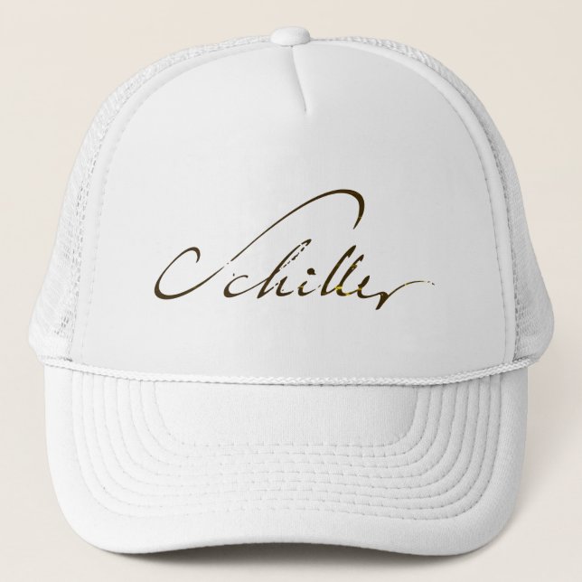 Gorra De Camionero Friedrich Schiller Signature (Anverso)