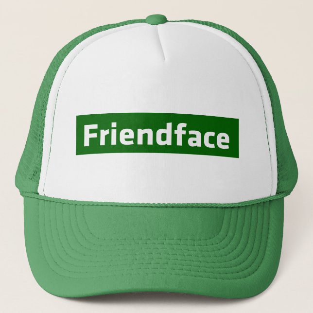 Gorra De Camionero Friendface (Anverso)