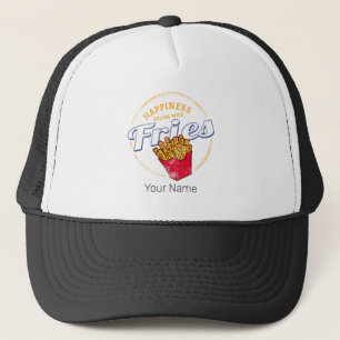 Gorra De Camionero Fries Chips Snack Papa de cosecha o Fries Francesa