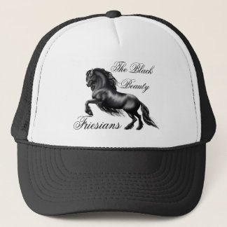 Gorra De Camionero Friesianos, letra negra