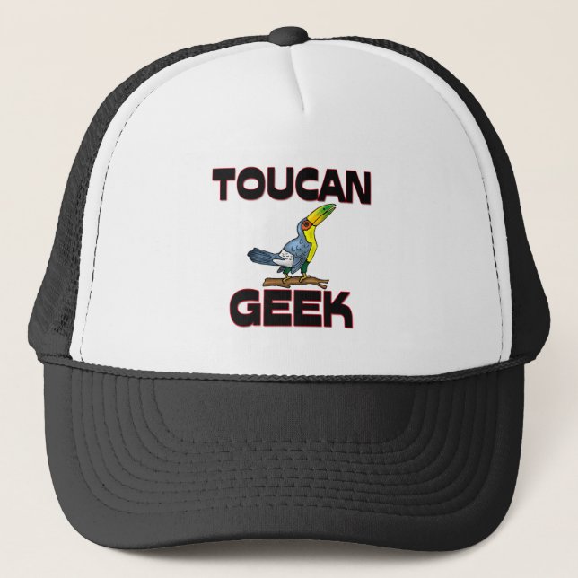 Gorra De Camionero Friki de Toucan (Anverso)