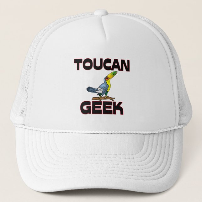 Gorra De Camionero Friki de Toucan (Anverso)