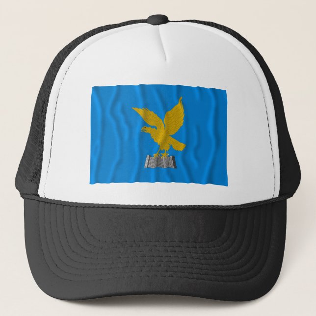 Gorra De Camionero Friuli-Venezia Giulia que agita la bandera (Anverso)