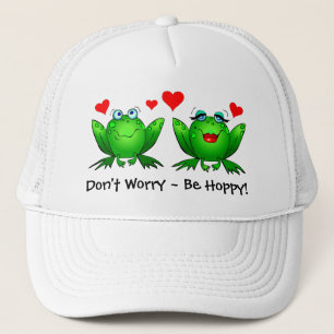 Gorra De Camionero Frogs Love Don't Worry Be Hoppy Hat