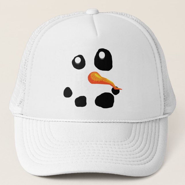Gorra De Camionero Frosty el muñeco de nieve sonriendo (Anverso)